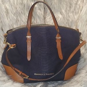 Dooney & Bourke Purple Python Purse